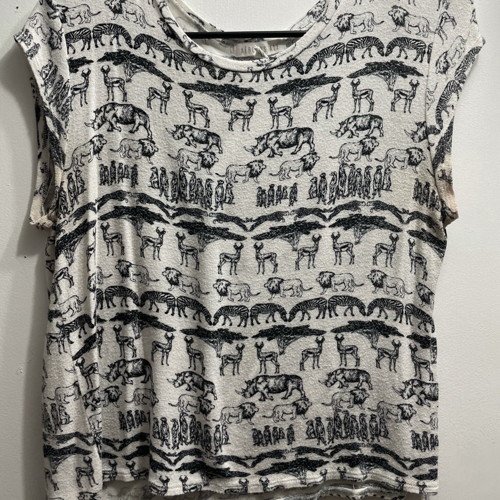 Animal short sleeve shirt